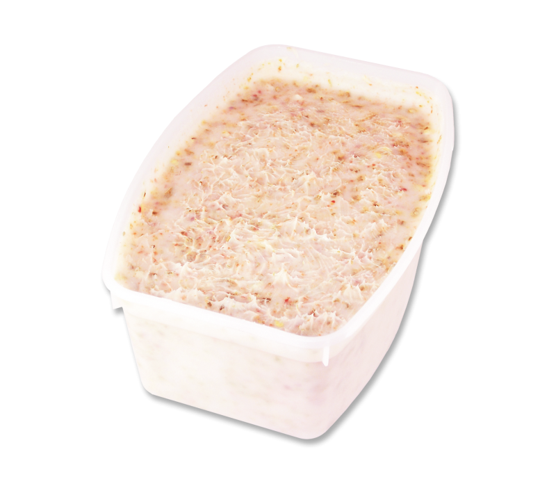 Apfelgriebenschmalz 2 kg-Schale