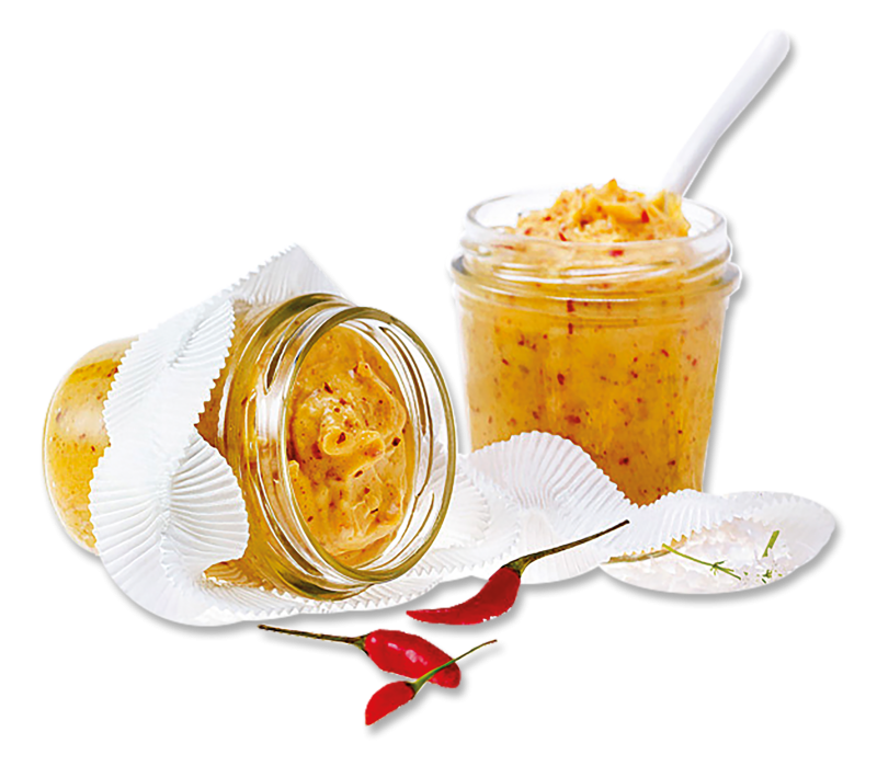 Chili-Schmalz 125g-Glas