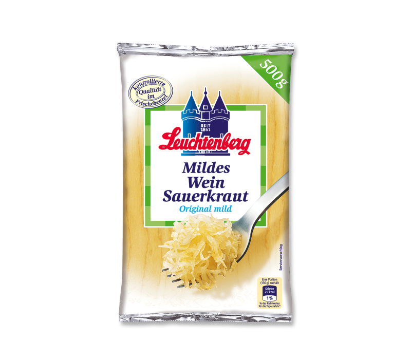 Mildes Weinsauerkraut  520g