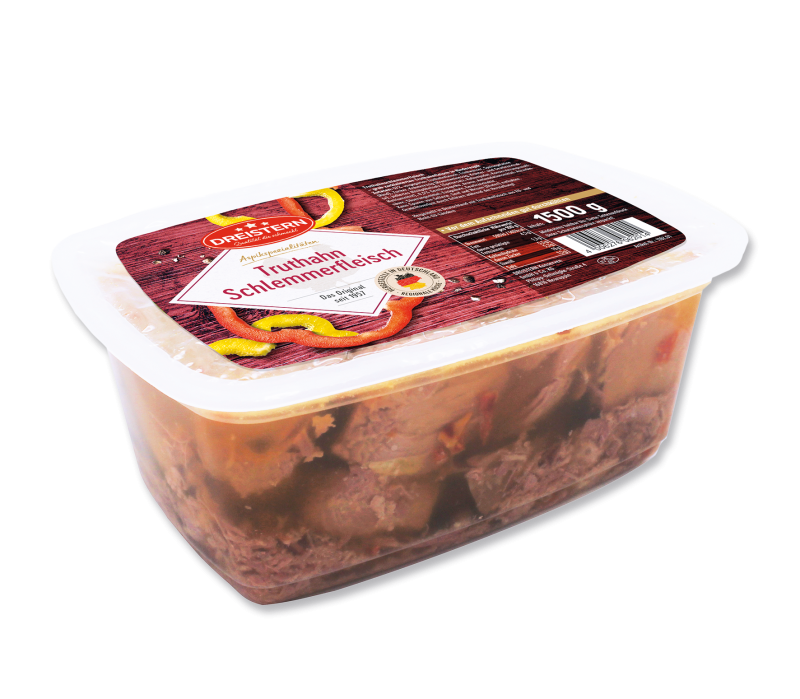 "DreiStern"Truthahn Schlemmerfleisch