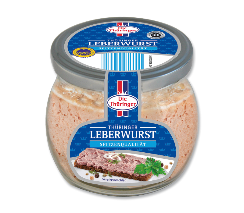 Thüringer Leberwurst im Glas 300g