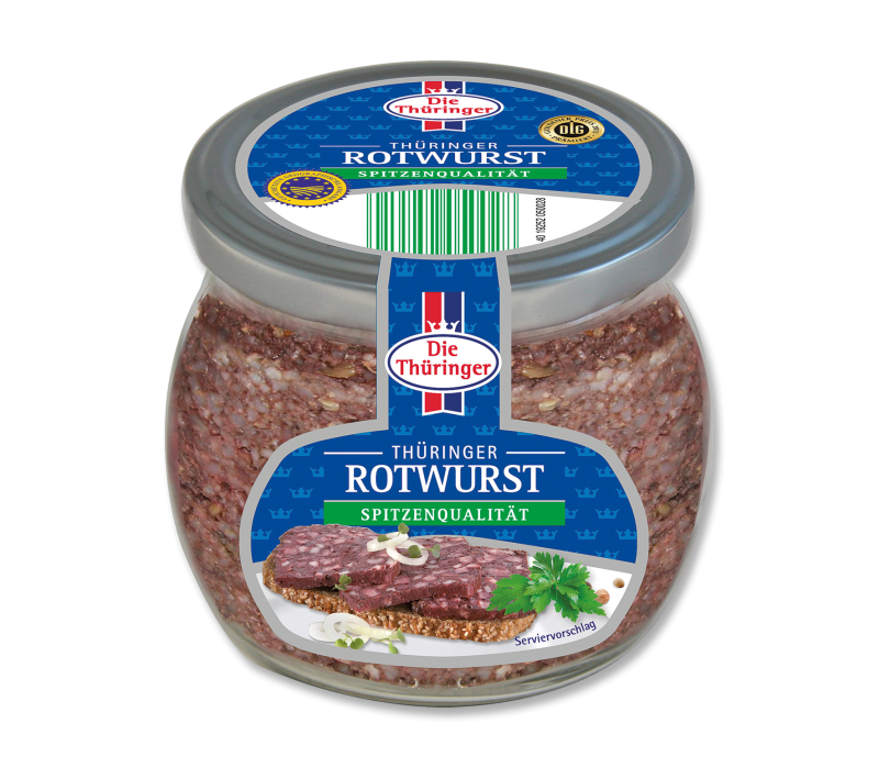 Thüringer Rotwurst im Glas 300g