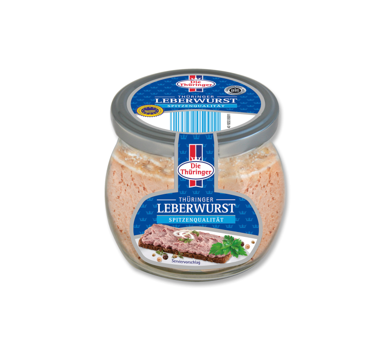 Thüringer Leberwurst im Glas 130g