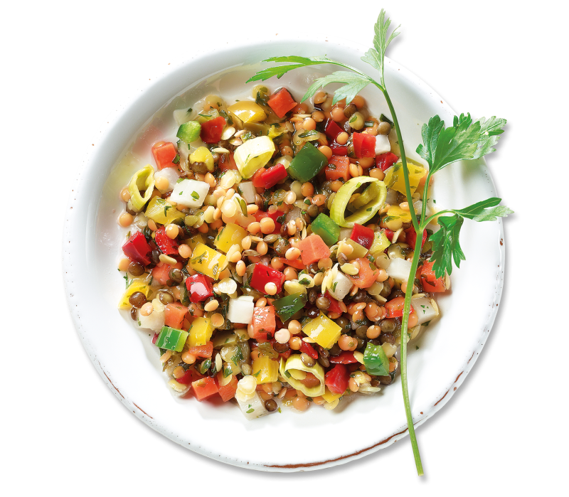 Bunter Linsensalat 1 kg