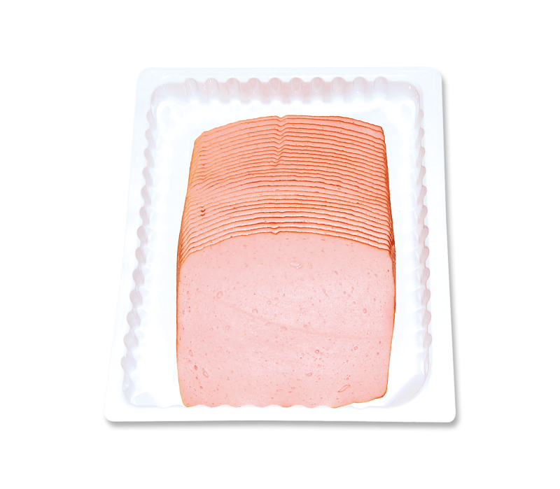Leberkäse 1a fein, vierkant, 500g