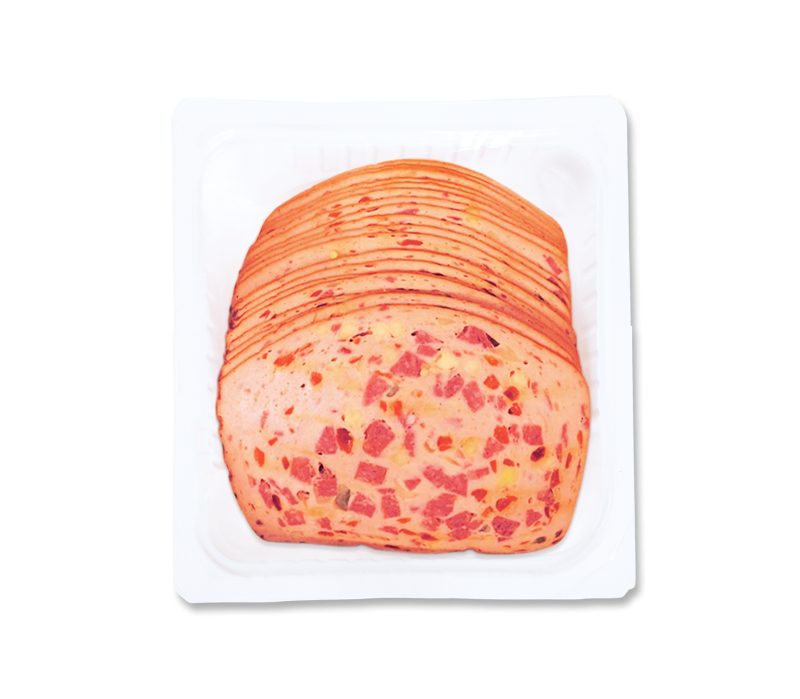Pizza-Fleischkäse 500g