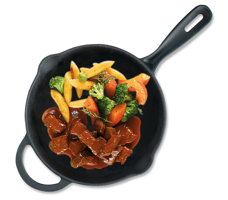 Ungarisches Rindsgulasch 5kg Schale
