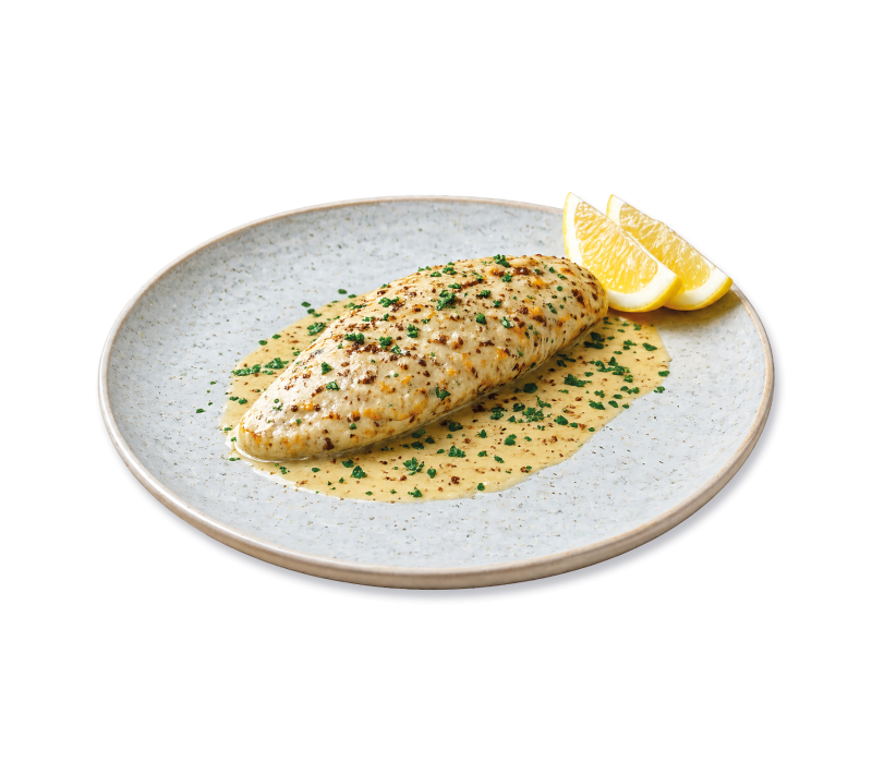Tilapiafilet in Senfsauce 170g  Beutel