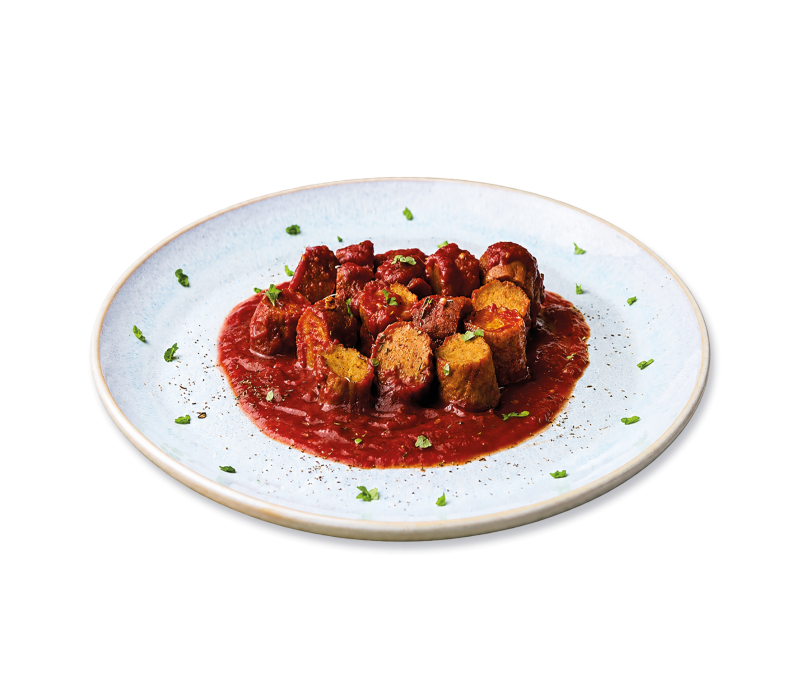 Currywurst in Sauce 250g Beutel