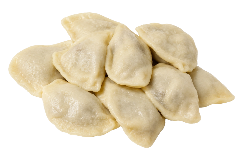 Piroggen gef.m.Kartoffeln u.Hüttenkäse