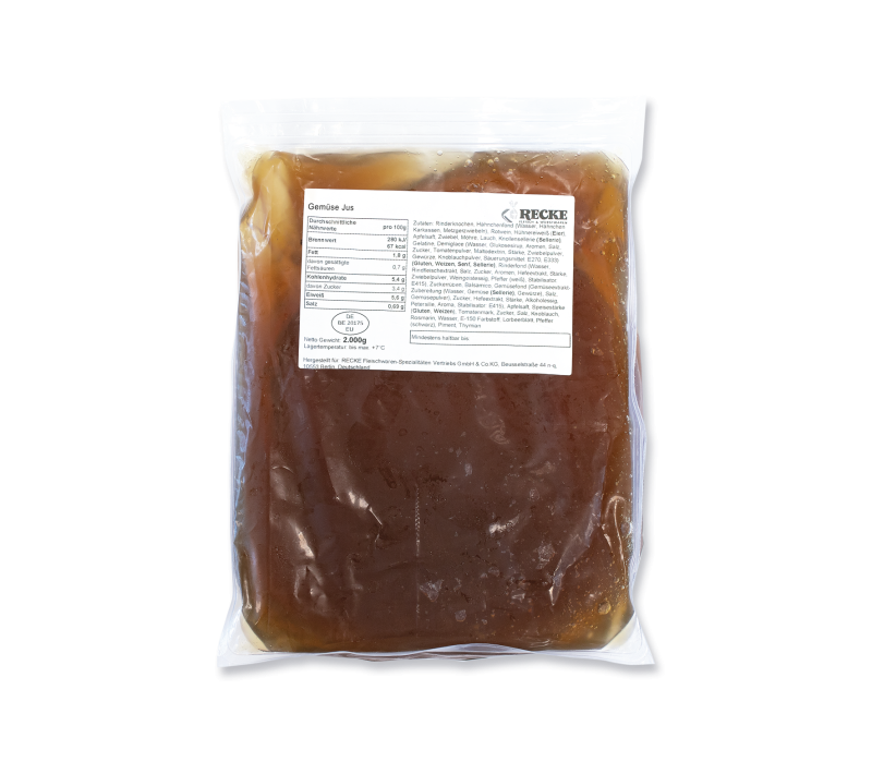 "GC"Vegane Gemüse Jus 2L -gefrostet-