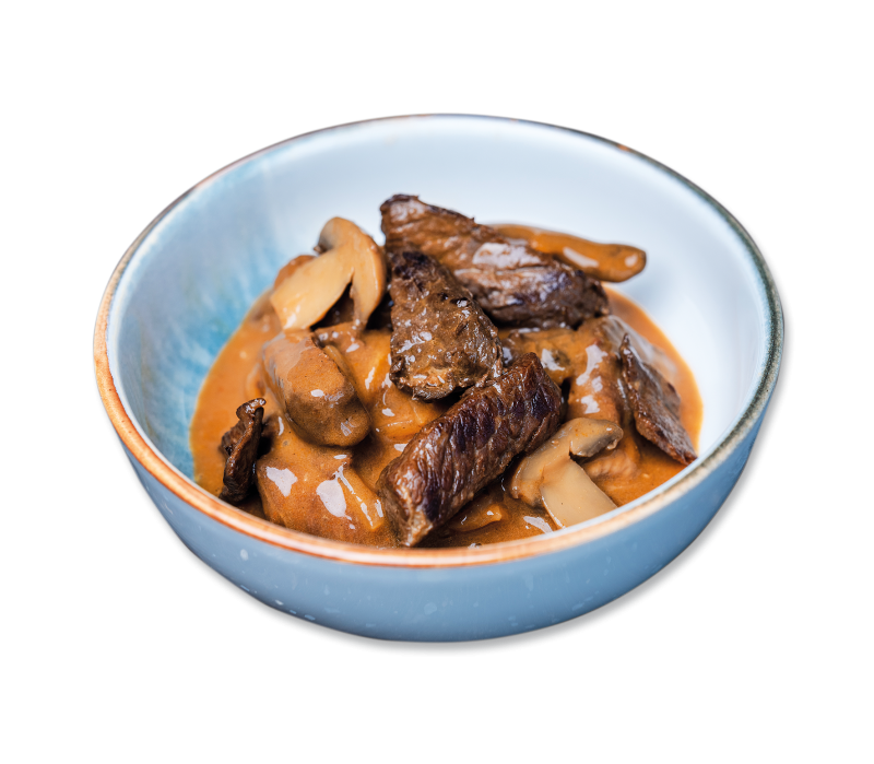 Rindergeschnetzeltes mit Sauce 2,8kg