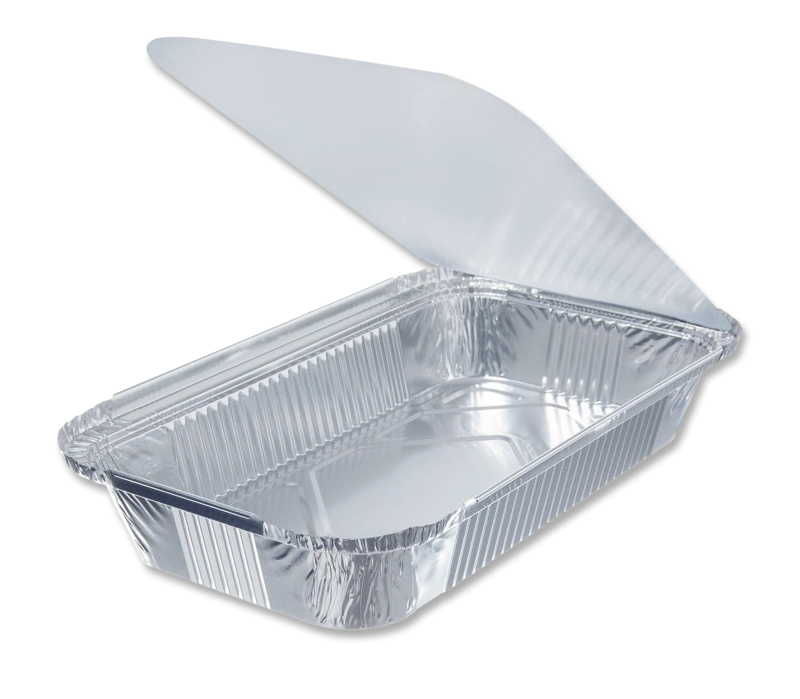 Kartondeckel für Aluminiumschale