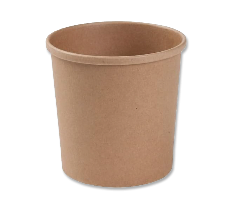 "kleva"Suppenbecher aus Karton 16oz