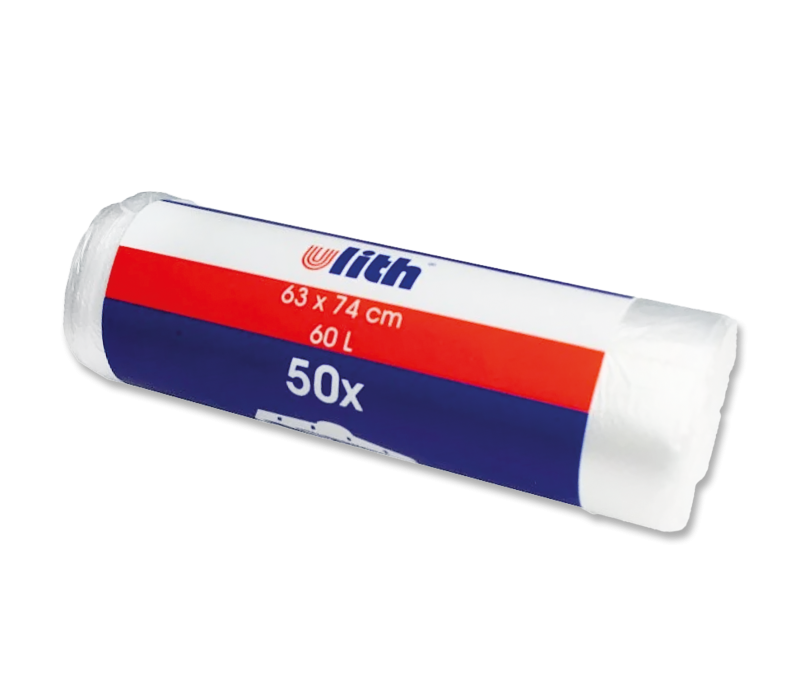 Müllbeutel ND 60l transp.63x74cm