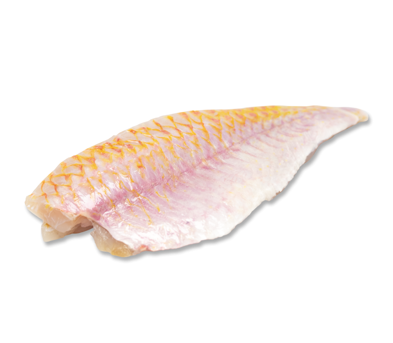 Rote Meerbarbenfilets m.Haut 80-120g TK