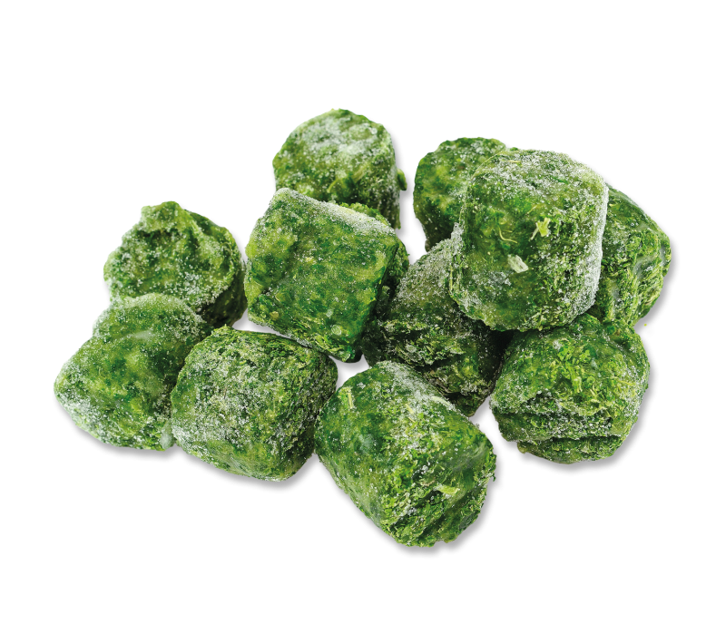 Spinat gehackt Pellets 2,5 kg -TK-