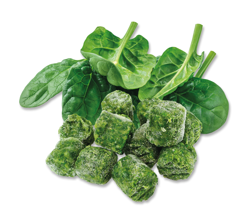 Blattspinat in Pellets 2,5 kg - TK -