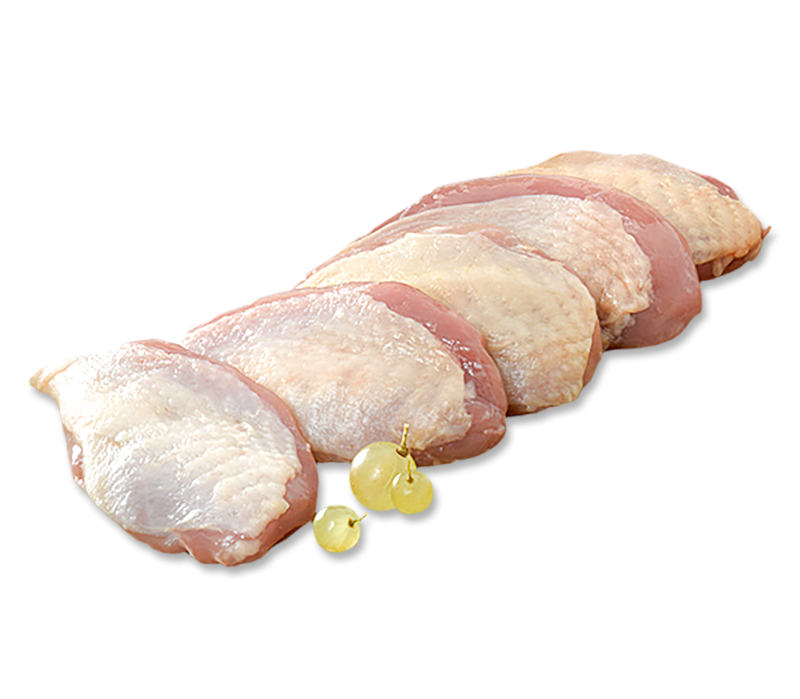 Wachtelbrust m.Haut 10 Stück a ca.40g