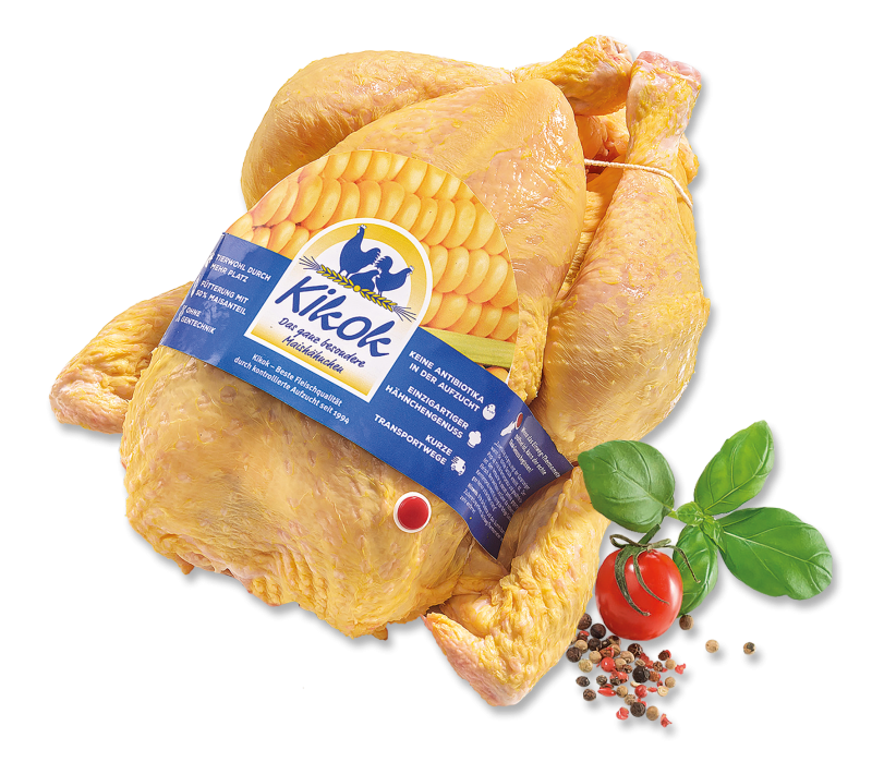"Halal" Kikok-Hähnchen frisch