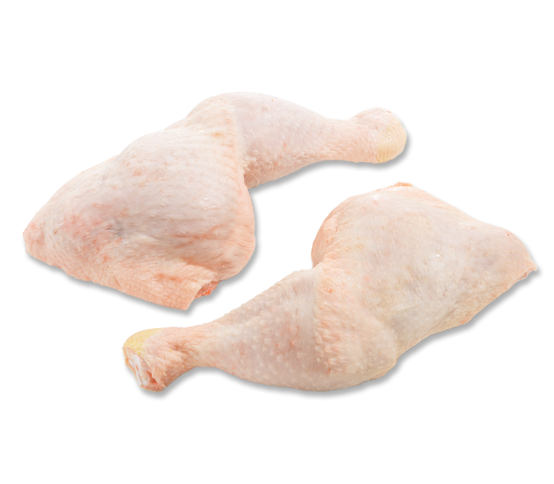 Hähnchenschenkel mit Rückenteil
