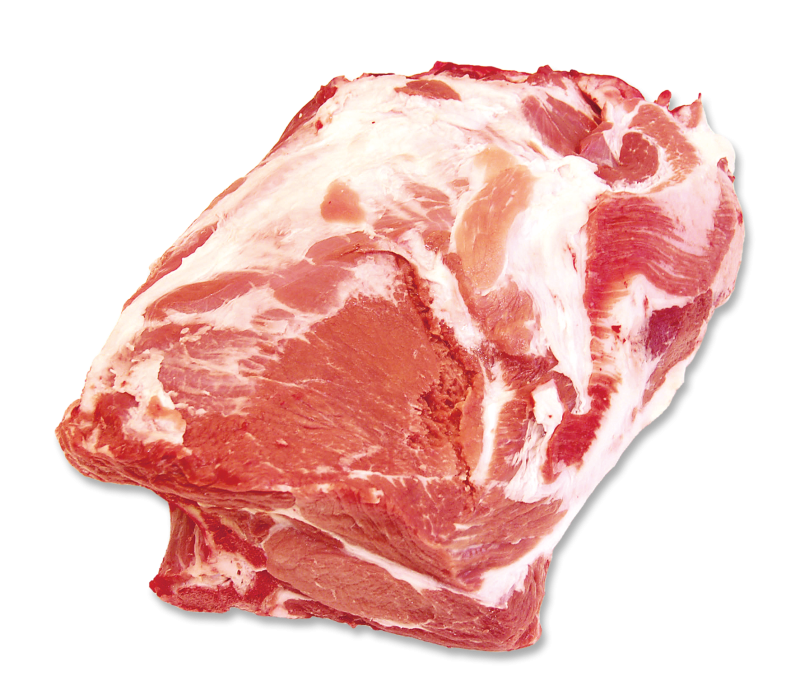 Schweinekamm mit Knochen