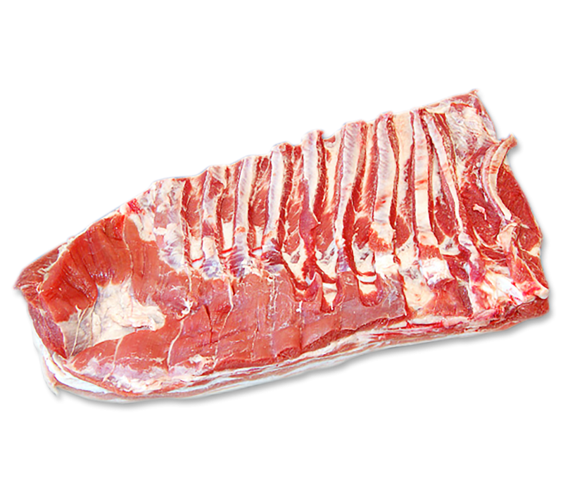 Schweinebauch, gerippt