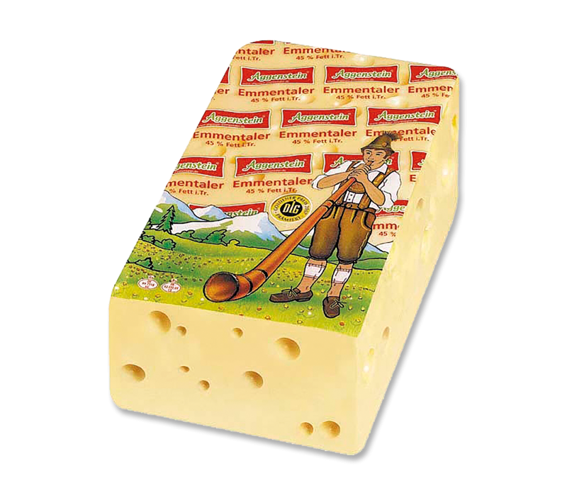 Emmentaler Block 45% Fett i.Tr.