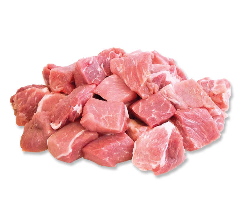 Schweinegulasch a.d. Schinken 1x1