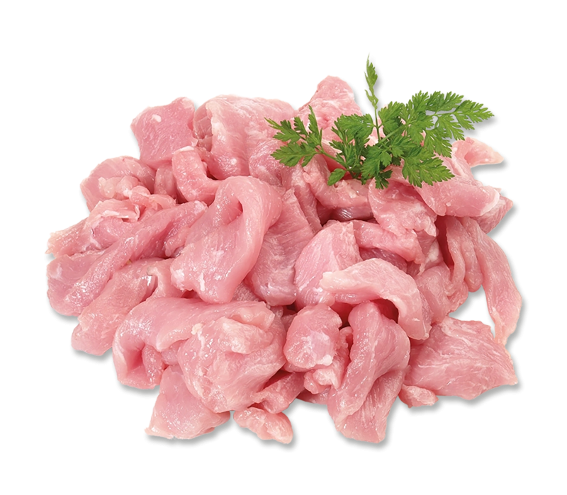 Geschnetzeltes a.d.BIO-Schweinekamm