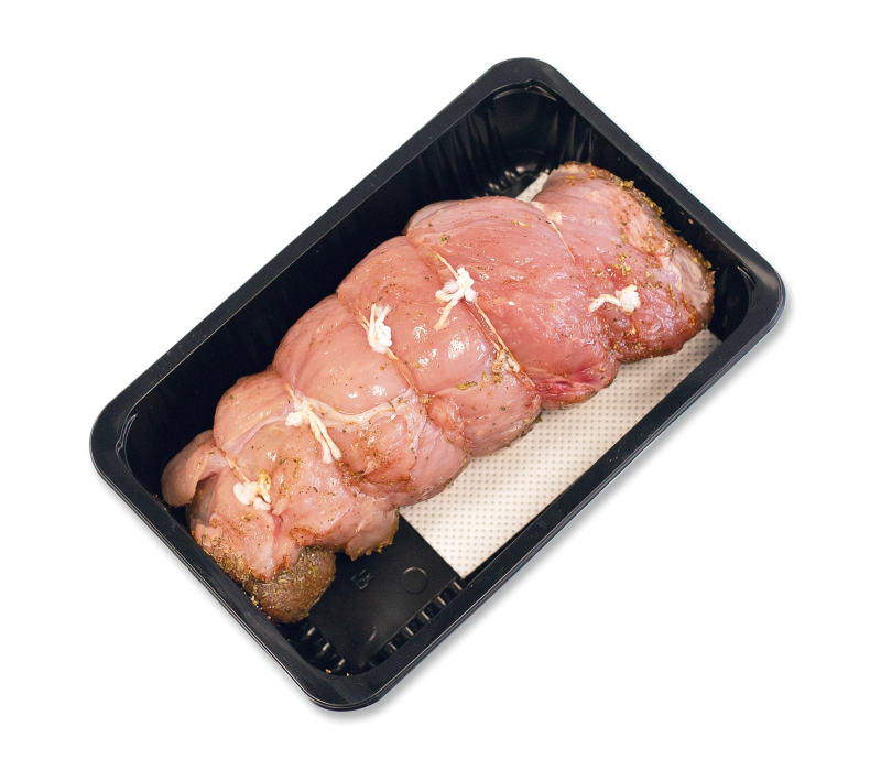 Frischer Puten-Rollbraten "mediterran"