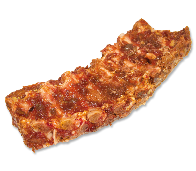 Kalbs-Spare Ribs Sous Vide -gefrostet-
