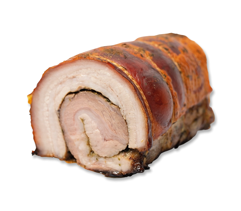 Schweine-Rollbraten Sous Vide, gefrostet