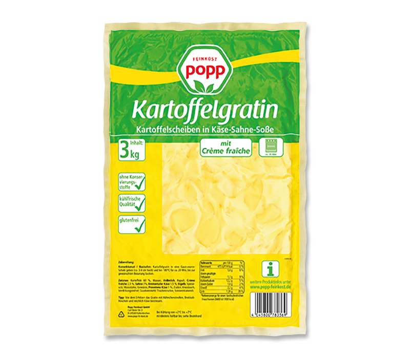 Kartoffelgratin frisch