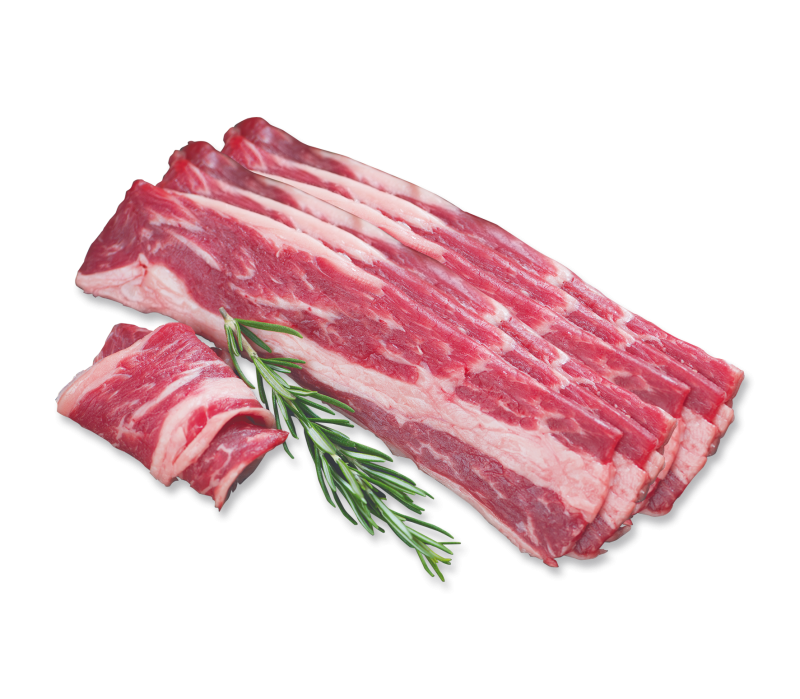 "Halal" Rinderbacon geschnitten 500g