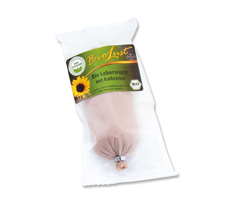 BIO Leberwurst mit Kalbsleber 150g