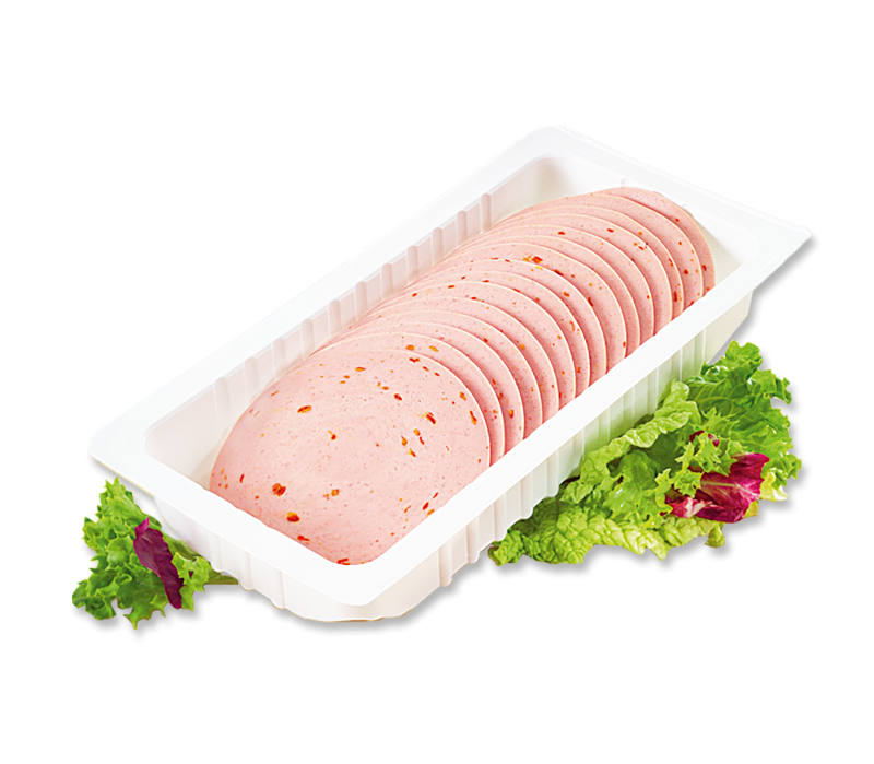 "Halal" Geflügel-Lyoner mit Paprika 500g