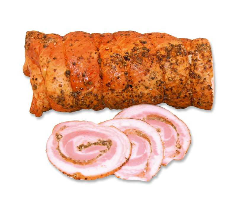 Bauchrolle"Rustikal"im Gewürzmantel