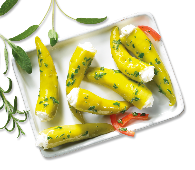 Grüne würzige scharfe Peperoni 1kg