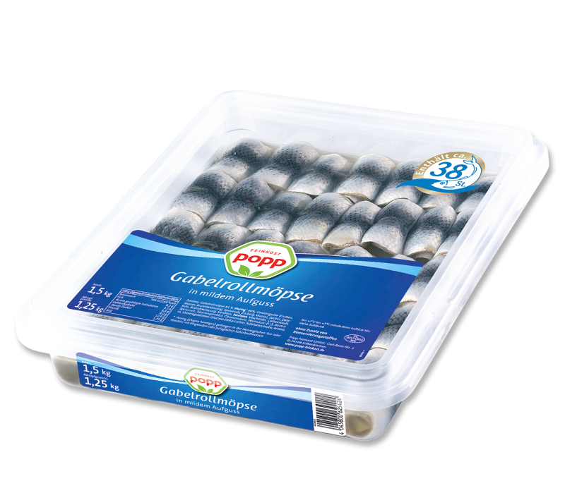 Gabelrollmöpse ca. 38 Stück 1,5kg