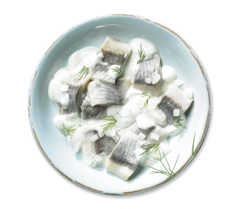 Dillheringshäppchen 1 kg-Becher