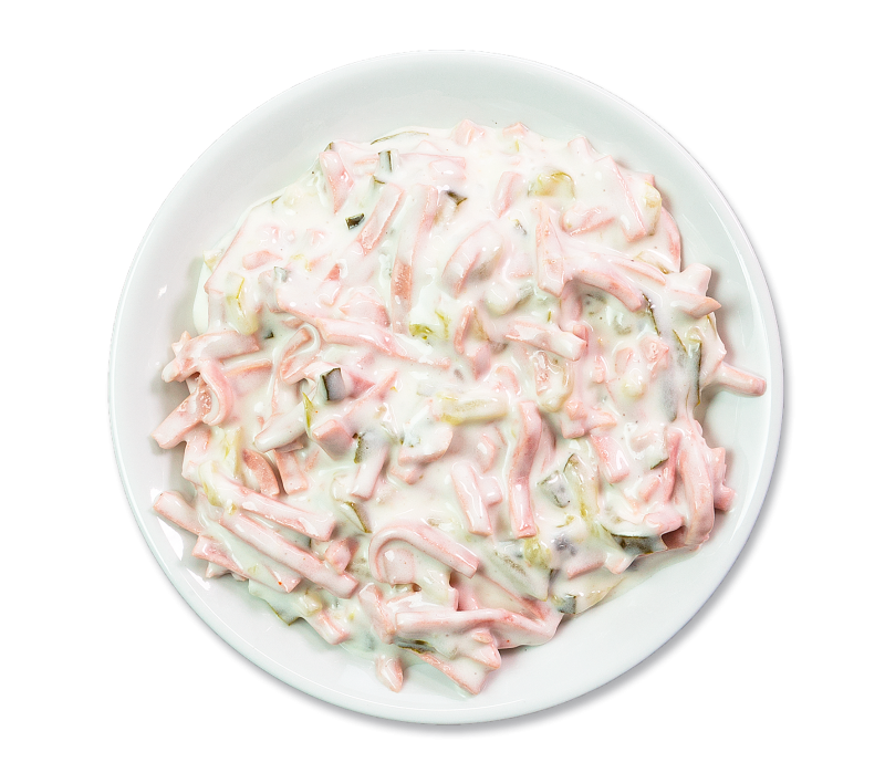 Feinster Fleischsalat 1 kg-Becher